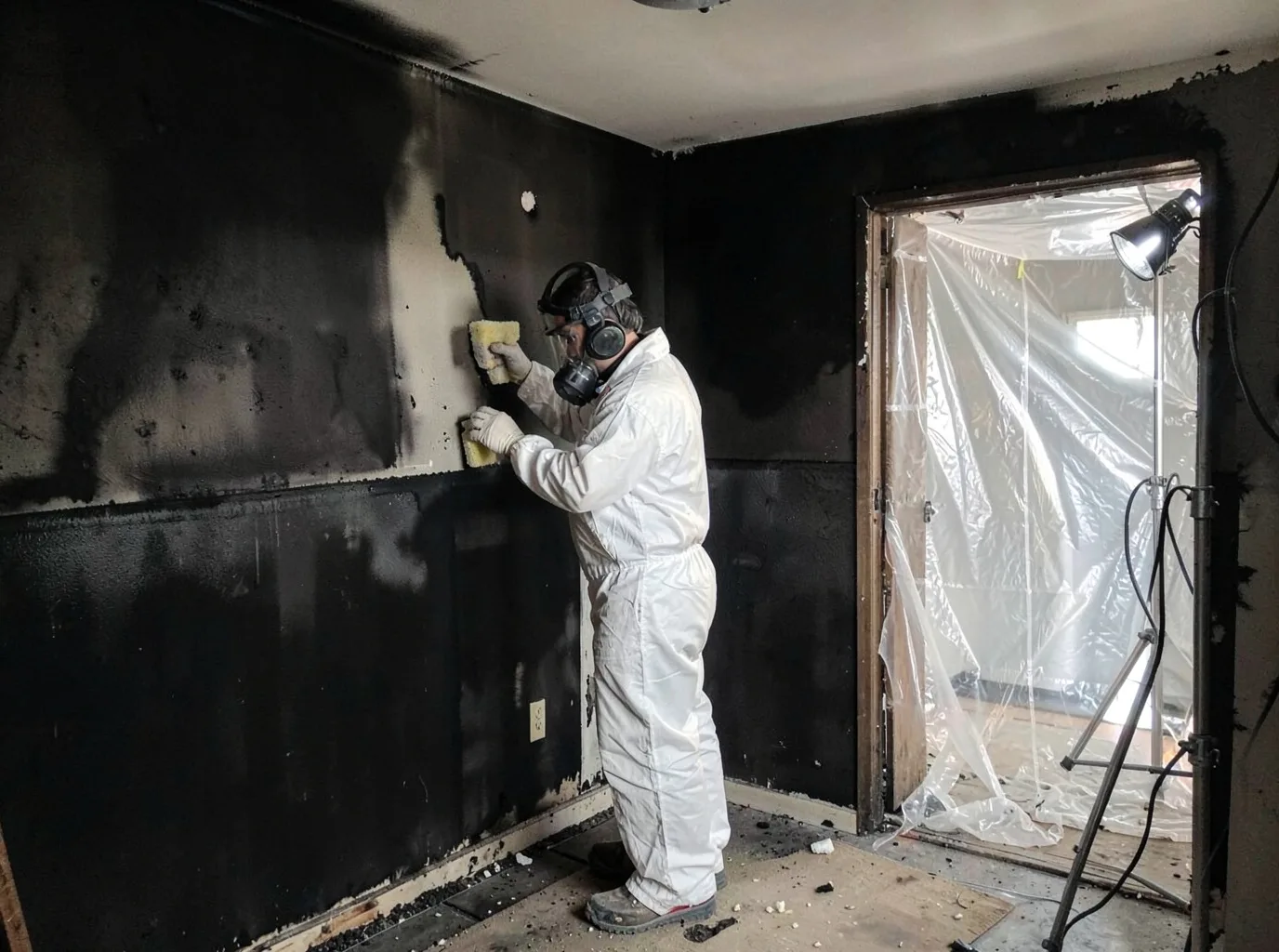 Fire Damage Restoration company in Thornton, WV